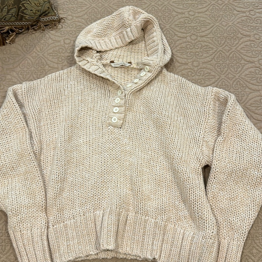EUC Soft Surroundings Hooded Sweater